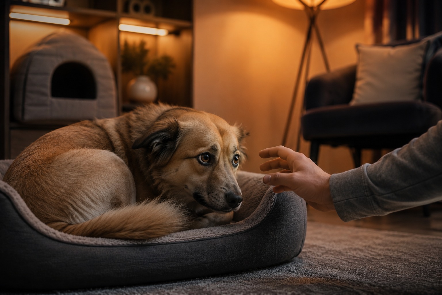 Stress in dogs (Kutton ka mansik tanav) — Bach Flower Remedy for dog-stress, lethal-pet, pet-wellbeing