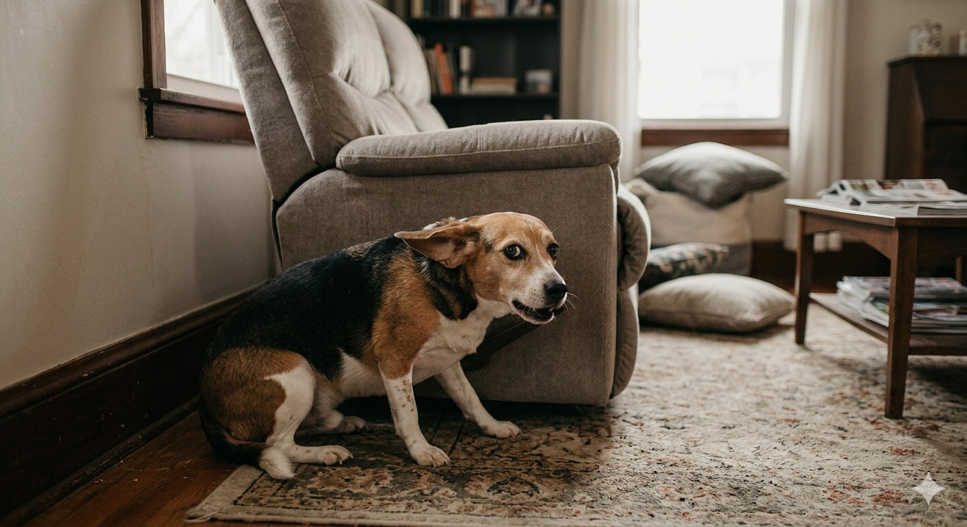 Dog Anxiety (General) (Darpok aur ghabraye hue kutte) — Bach Flower Remedy for timid-dog, dog-fear, rescue-dog-trauma