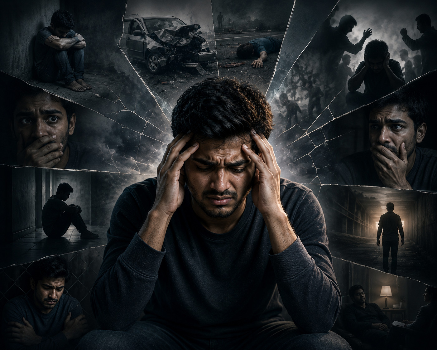 Mental shock or Psychological trauma (Gehra mansik sadma) — Bach Flower Remedy for trauma, pstd, sudden-shock, grief, emotional-crisis