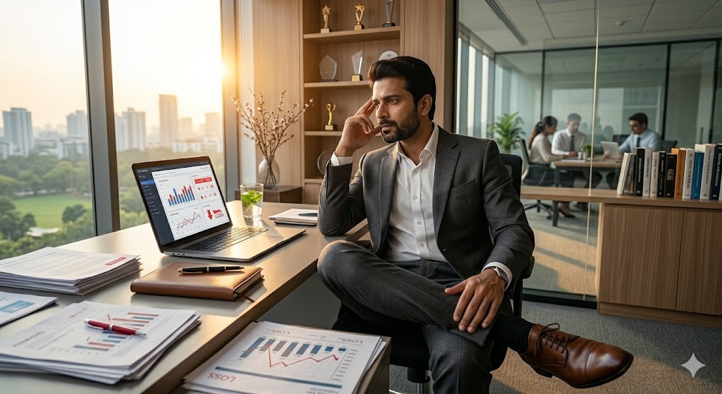 Emotional Recovery After Business Loss (Business mein ghate ka dard) — Bach Flower Remedy for financial-stress, business-loss, failure-trauma, career-stress