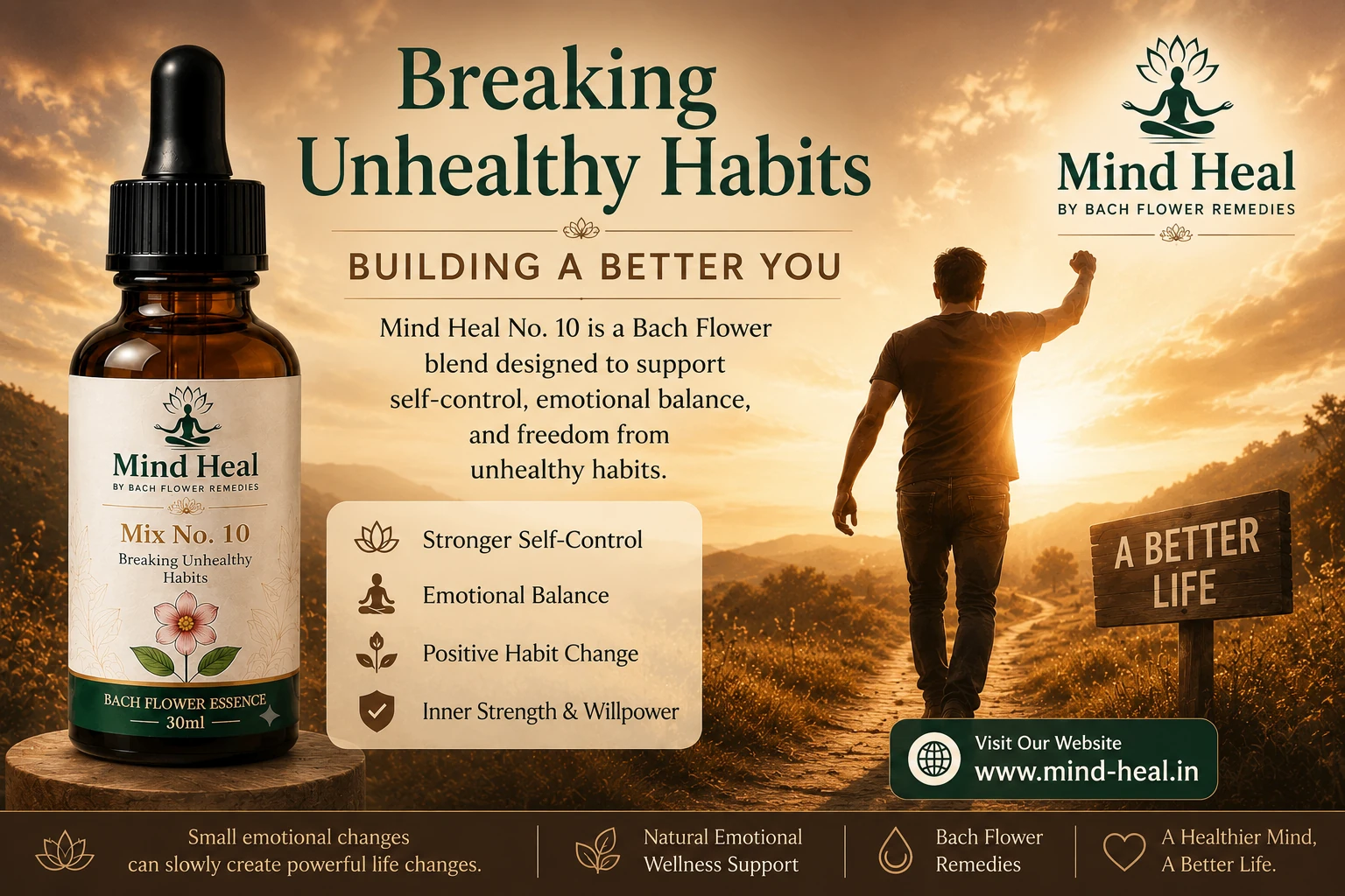 Breaking Unhealthy Habits: Building Self-Control, Emotional Strength & Lasting Positive Change