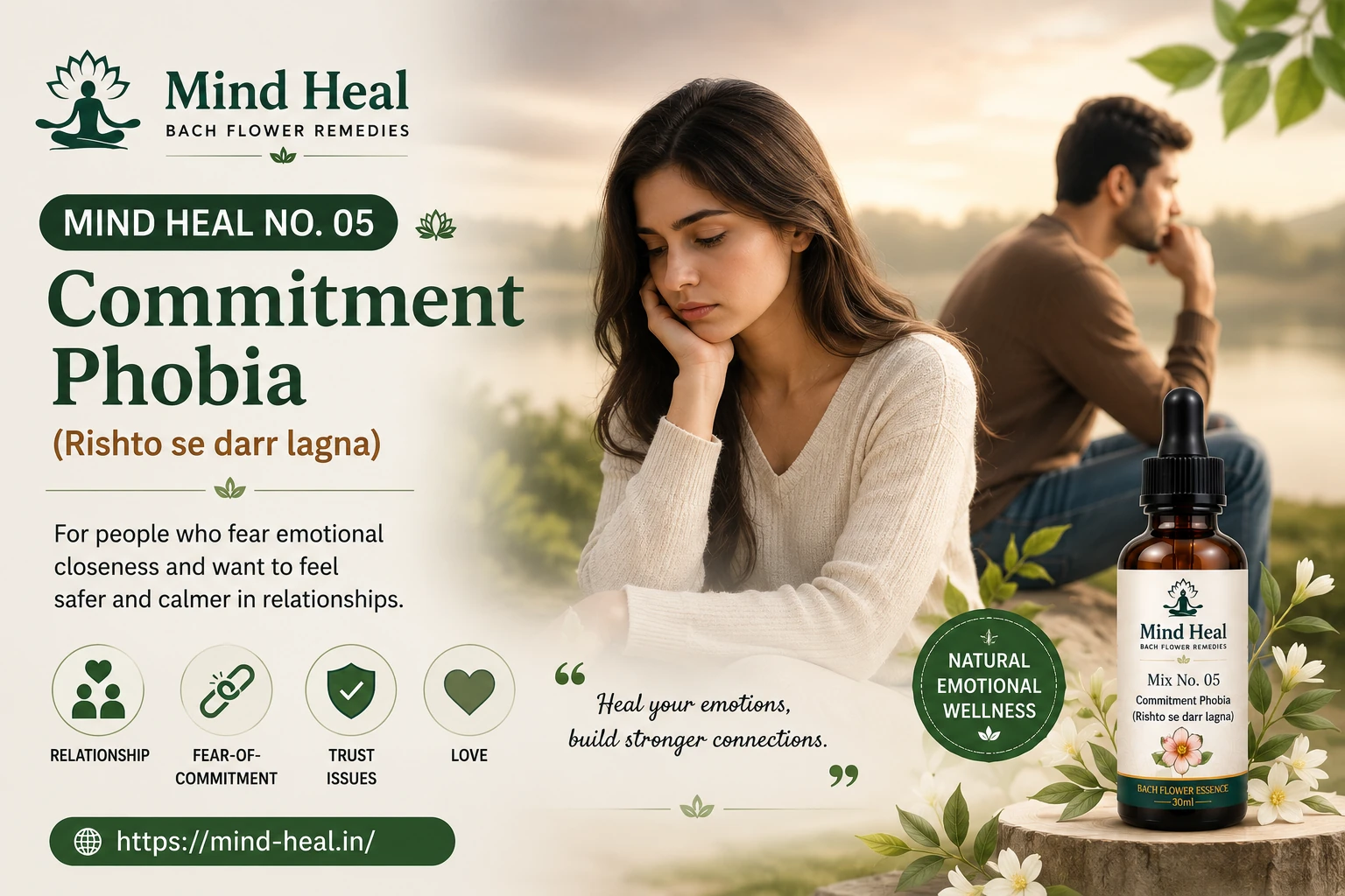 Commitment Phobia: Understanding the Fear of Emotional Closeness in Relationships