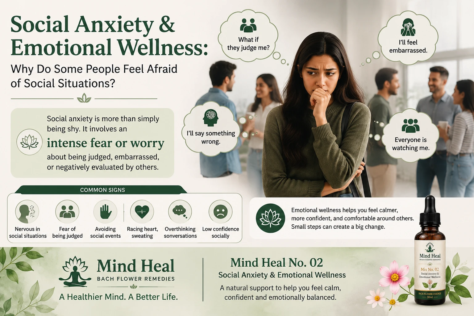Social Anxiety & Emotional Wellness: Why Do Some People Feel Afraid of Social Situations?